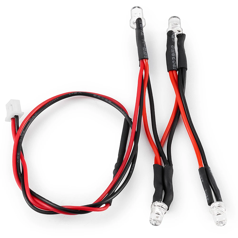 Yeahrun simulação 4 luzes de teto led para hpi venture hilux 1/18 rc caminhão carro peças atualização