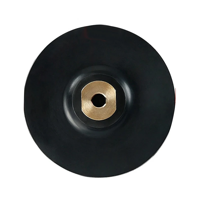 Rubber Backing Pad Polishing Grinding Disc Holder For Angle Grinder M14 Abrasive Self-Adhesive Grinding Backing Pad 3In Durable