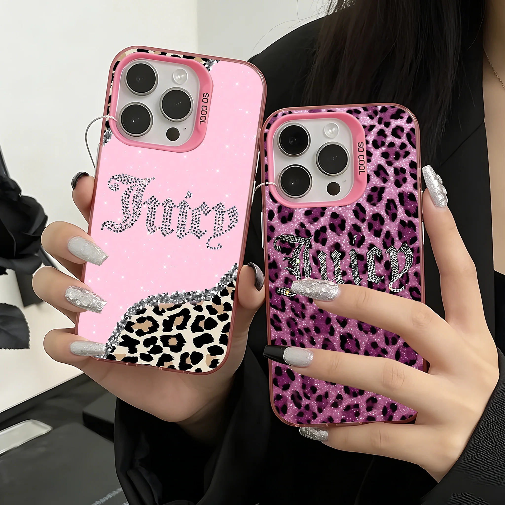 Pink J-Juicys C-Coutures Phone Case for Samsung Galaxy S26 S25 S24 S23 S22 S21 S20 Note20 FE Ultra Edge Plus 4G 5G Anti Fall