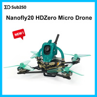 New Sub250 1S Nanofly20 2 HDZero Micro F4 5A 4in1 AIO FC With ELRS 2.4G / TBS Nano RX FPV Drone