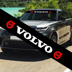 Naklejka winylowa na przednią szybę samochodu Uniwersalne akcesoria samochodowe do Volvo XC90 S60 C30 XC60 V50 V70 S90 C40 S80 XC70 C70