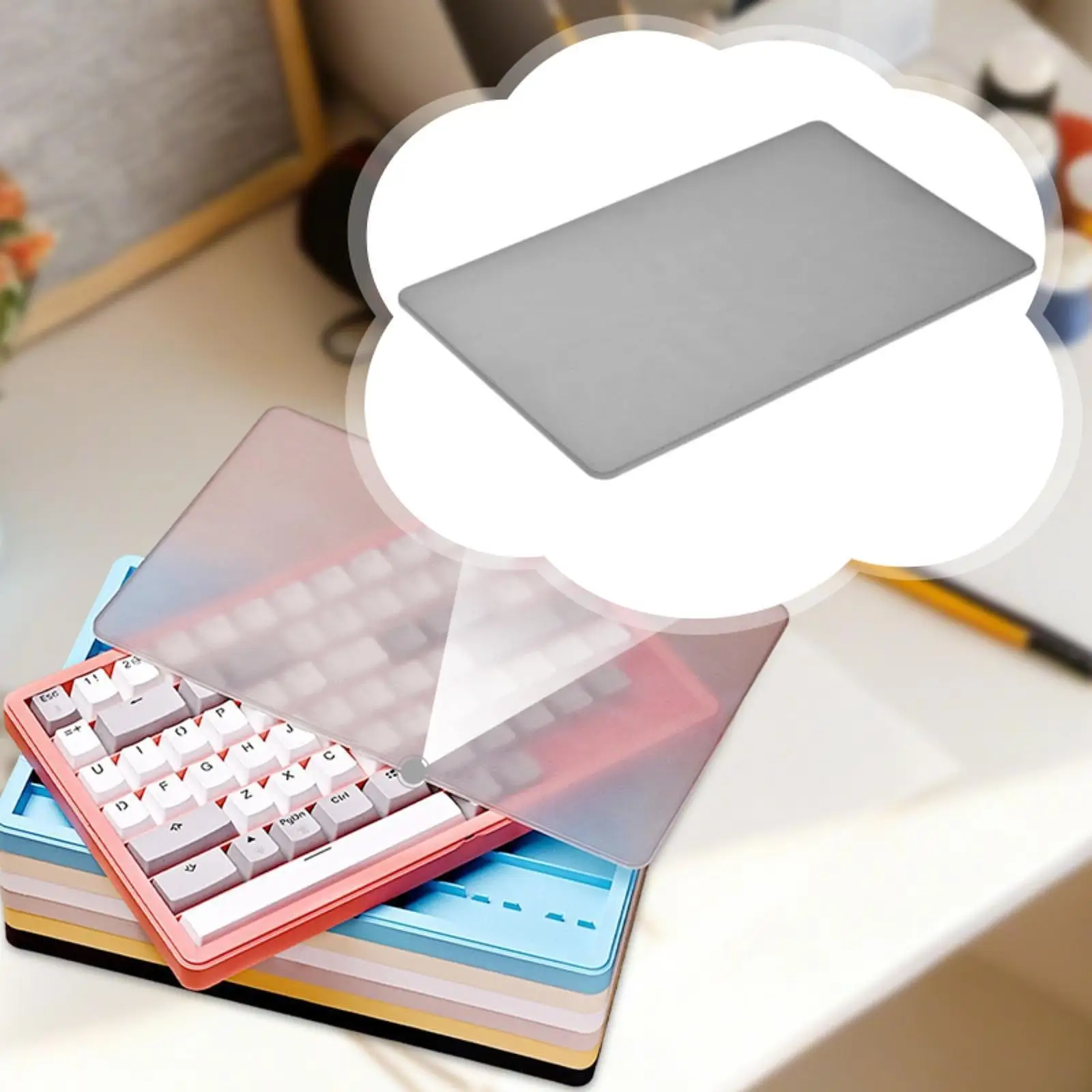 

Keycaps Storage Box Lid ,Collection, Keycaps Container Cover, for Mechanical Keyboard,