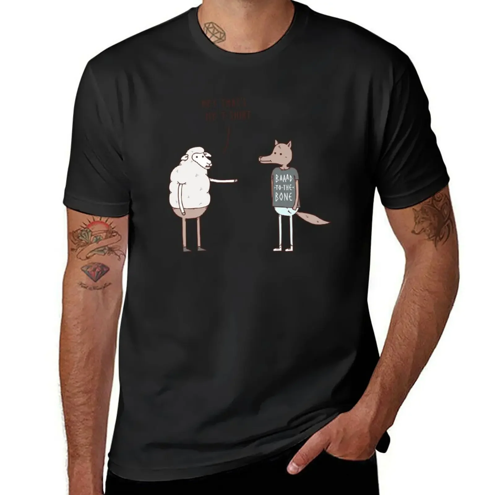 

Wolf In Sheep's Clothing T-Shirt graphic t shirt vintage quick drying mens fashion