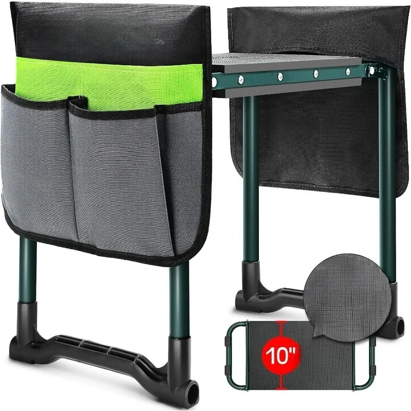 

Garden Kneeler Heavy , Upgrd Foldle Gardening Stool - Widened