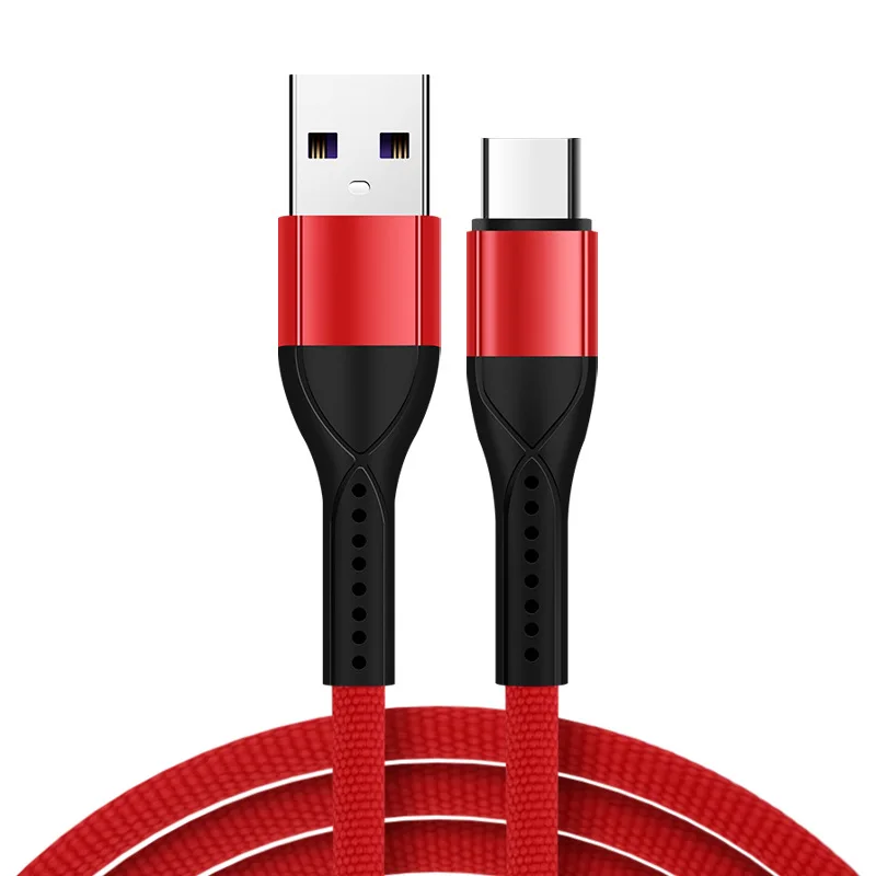 Samsung S10S20 Xiaomi Cable de carga rápida, cable de datos Micro tipo C, cable de carga USB, súper cargador de teléfono móvil