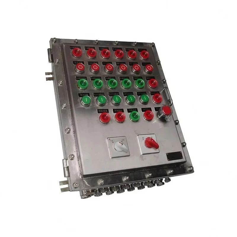 Stainless steel electrical explosion-proof control box cabinet