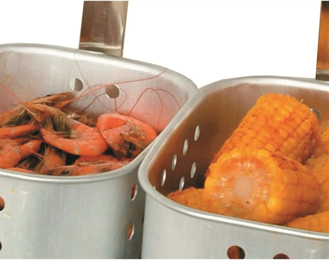 

1618 16-Inch Propane Outdoor Cooker with Aluminum Pan and 2 Frying Baskets, Multicolor