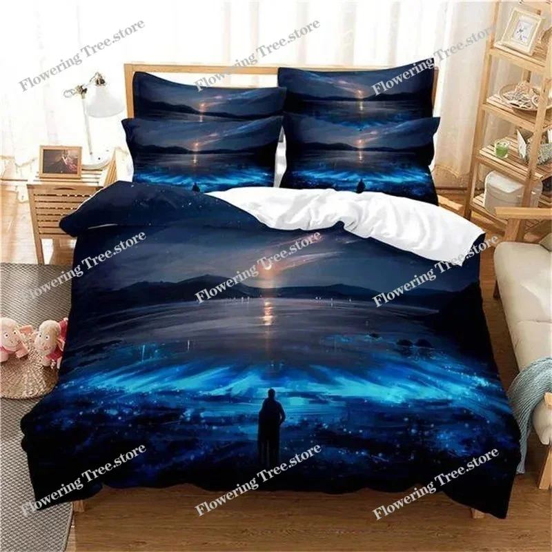 

Beach Scenery Duvet Cover Summer Hawaii Landscape Bedding Set Twin Full King For Girl Boys M