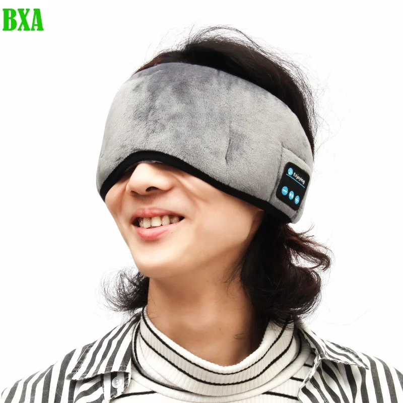 Wireless Bluetooth 5.0 Stereo Eye Mask Headphones Earphone Music Sleep Headset