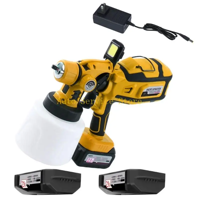 

462A 110 В электрический душ для краски двойной аккумулятор быстрая зарядка тонкий пластиковый корпус высокий эффективный для