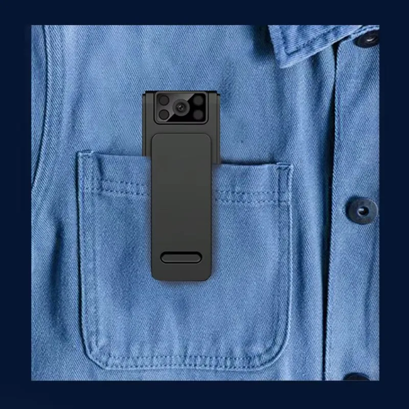 واي فاي كاميرا يمكن حملها بالجسم HD 1080P المنزل DV المغناطيسي فيديو مسجل صوتي محس حركة الرياضة جيب كاميرا فيديو مع رؤية ليلية #3