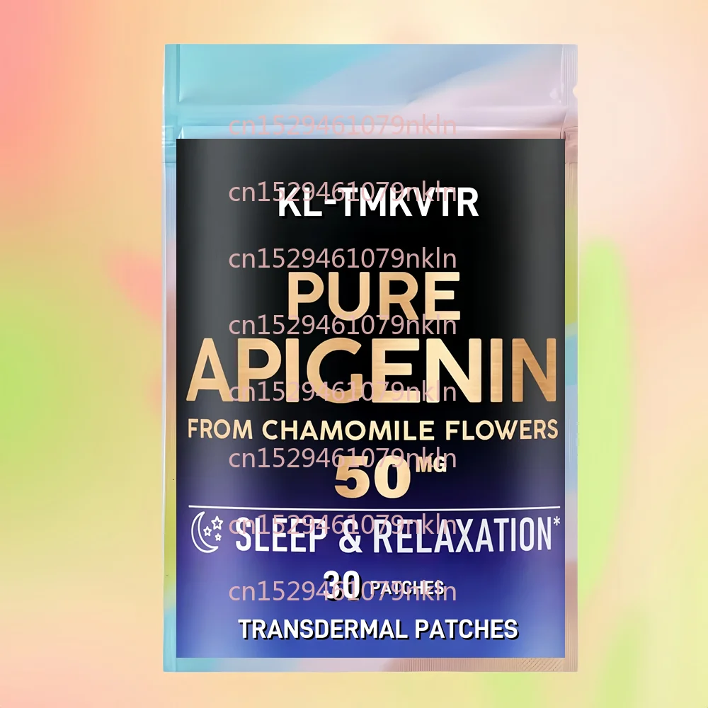 

30 Patches Apigenin Transdermal Patches for Women & Men Natural from Chamomile Flowers - Quality Rest, Calm & Relaxation