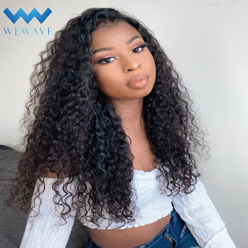 

30 inch Deep Wave 13x6 Hd Lace Front Wigs Human Hair 13x4 Transparent Lace Front Wig Pre Plucked Brazilian Curly Glueless Wigs