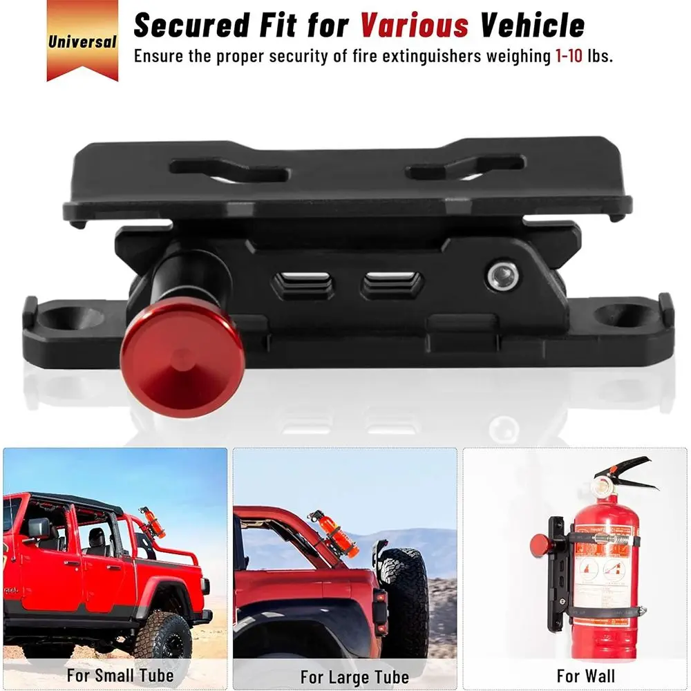 

Quick Release Fire Extinguisher Mount Universal Adjustable Mounting Fire Extinguisher Holder Fire Extinguisher Bracket