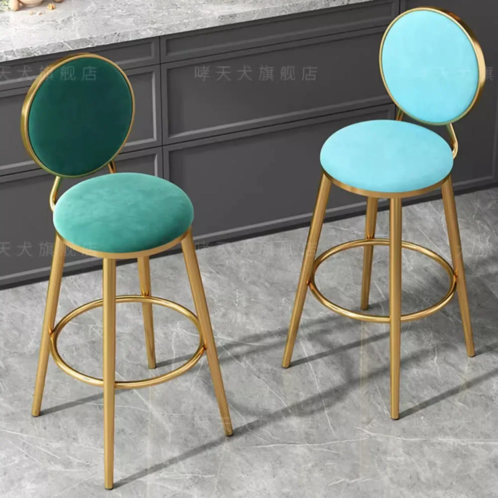 Mid Century Living Room Bar Chair Patio Metal Modern Conference High Chairs China Reception Tabourets De Bar Indoor Furniture