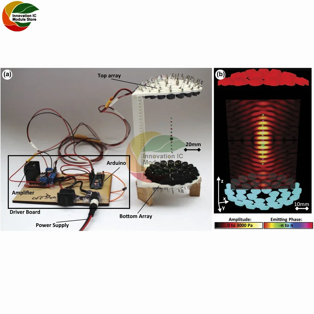 

Ультразвуковой левитационный акустический электронный DIY-набор: Левитатор, простой и доступный портативный акустический DIY-набор TinyLev для обучения