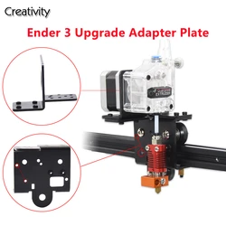 Kit de actualización de extrusora de controlador directo, soporte de conversión Ender 3, placa adaptadora para extrusora TITAN /MK8/Bowden/Voxelab Aquila