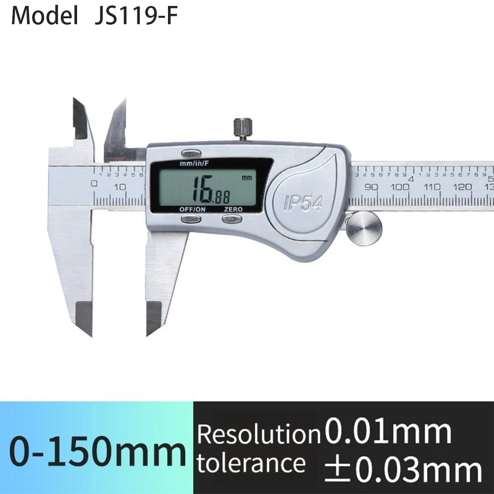 Measuring Tool Stainless Steel IP54 Digital Caliper 6\