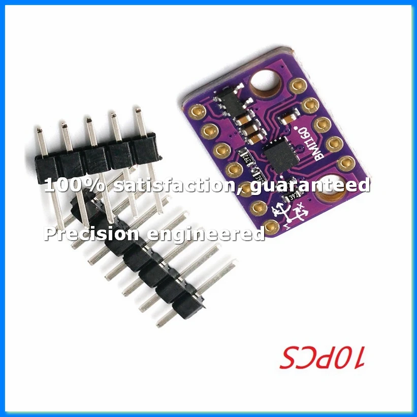 

10Set BMI160 -BMI160 6DOF 6- Rate Gyro Gravitation Accelerometer Sensor Module IIC I2C SPI Communication Protocol 3-5V-DTA9