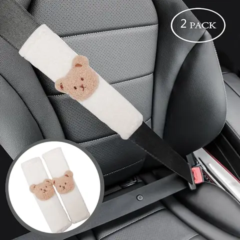 성인용 시트 벨트 커버, 자동차 액세서리, 자동차 어깨 패드, 어린이 인테리어 액세서리, 2 개