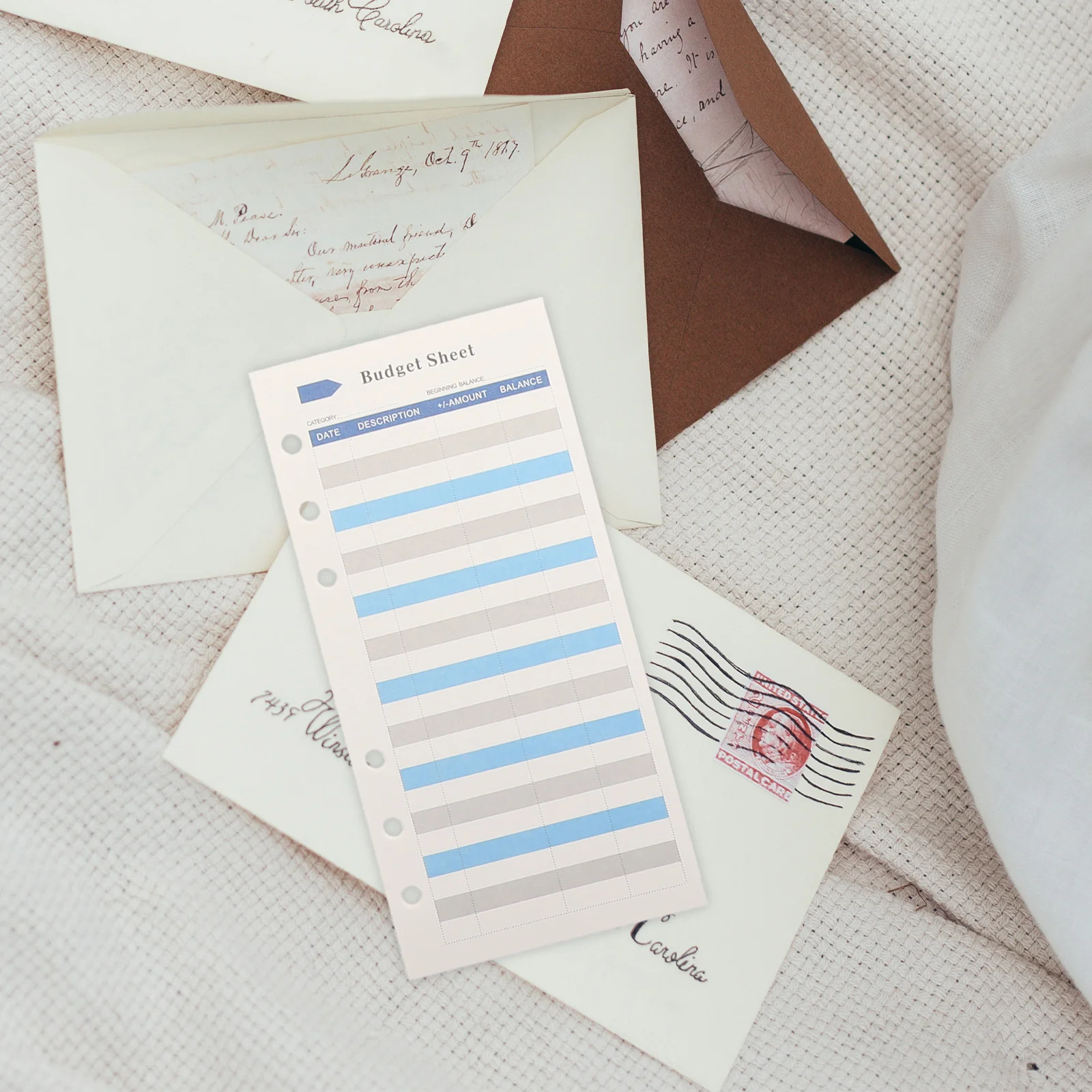 

Набор из 1 папки-конверта для денег с отрывными листами и бюджетными таблицами для учета расходов и финансового контроля