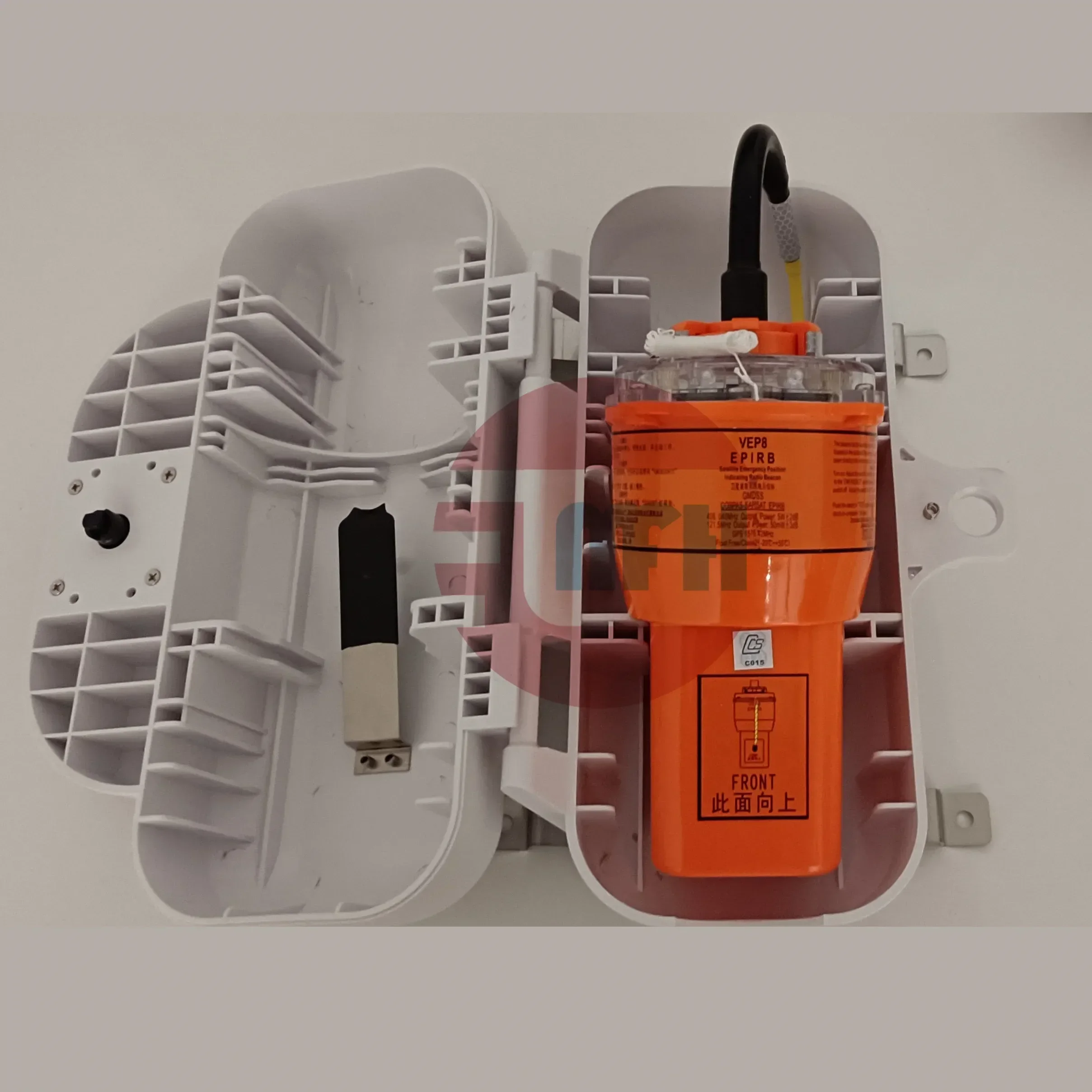 Marine radio emergency satellite position indicator VEP8 with authorized code transmission report CCS certificate