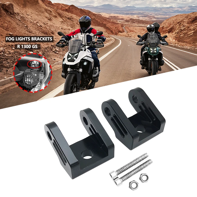 

Для BMW R1300GS R 1300 GS R1300 GS ADV Adventure 2023 2024 Кронштейн светодиодных фонарей для мотоцикла Вспомогательные фары Кронштейн противотуманных фар