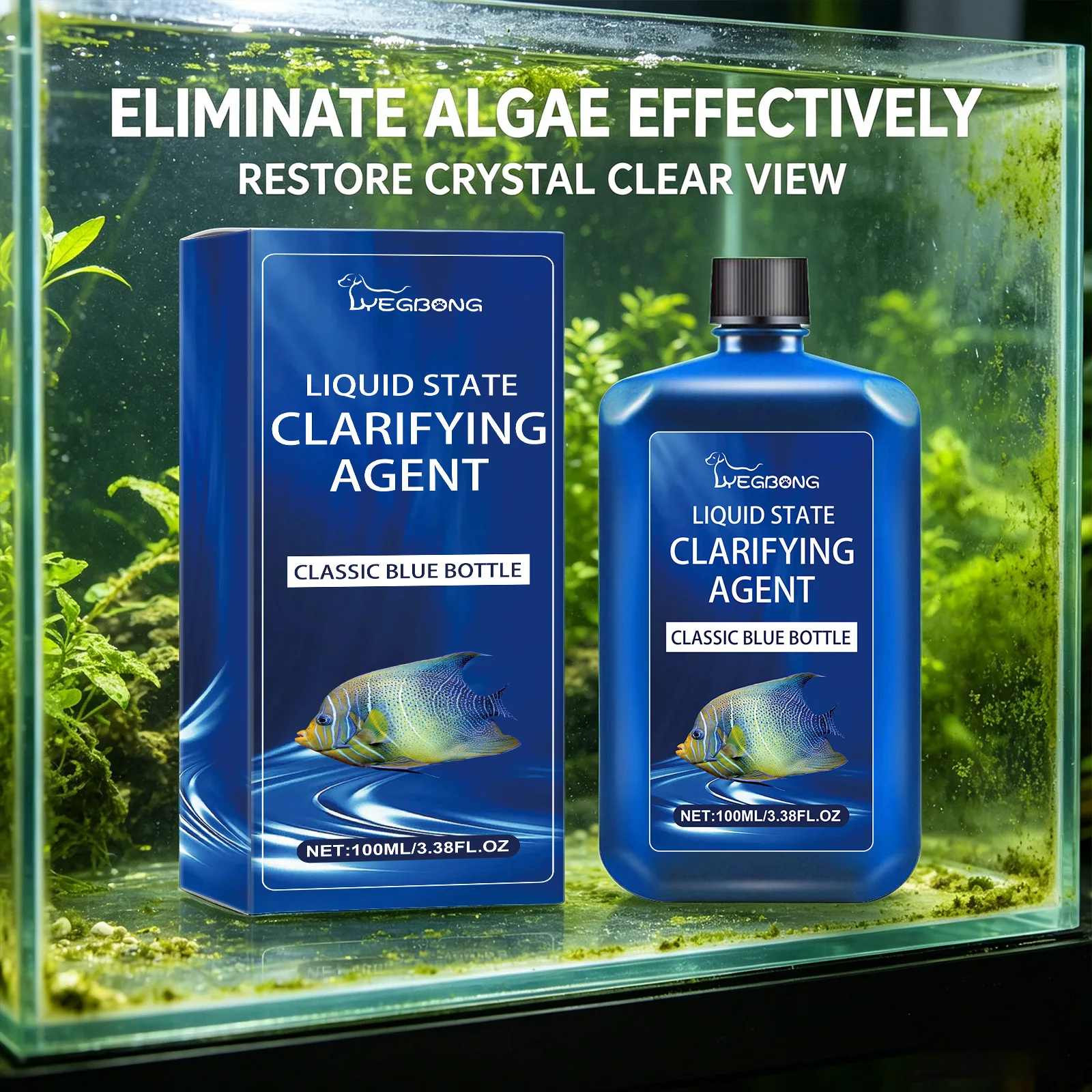 

Liquid State Clarifying Agent Remove Various Algae Improve Water Quality Reduce Odors Long-Term Protection Water Purifying Agent