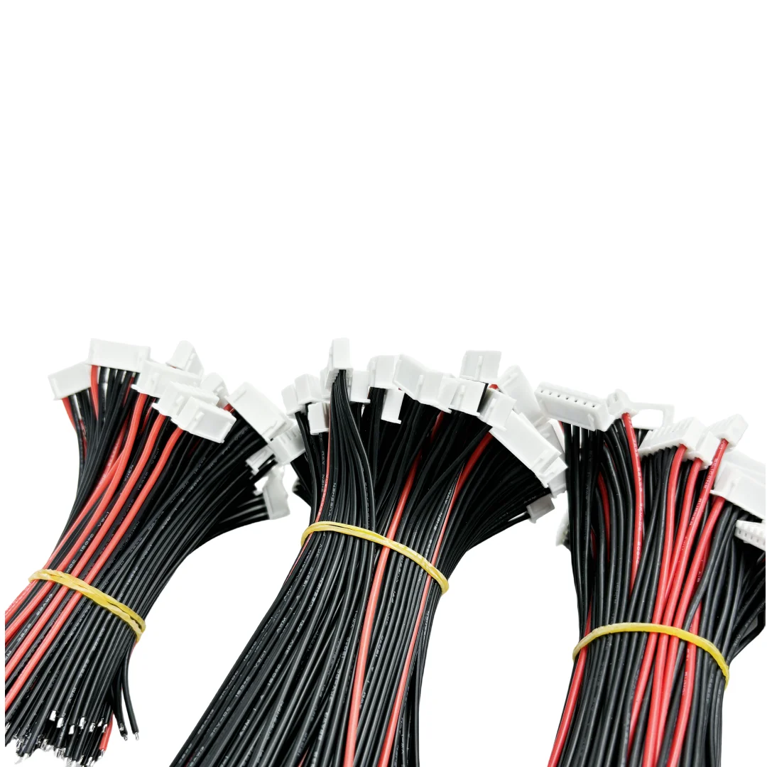 10pcs/lot 1S 2S 3S 4S 5S 6S 7S 8S Lipo Battery Balance Charger Cable IMAX B6 Connector Plug Wire 30 20 15 10cm Single head wire