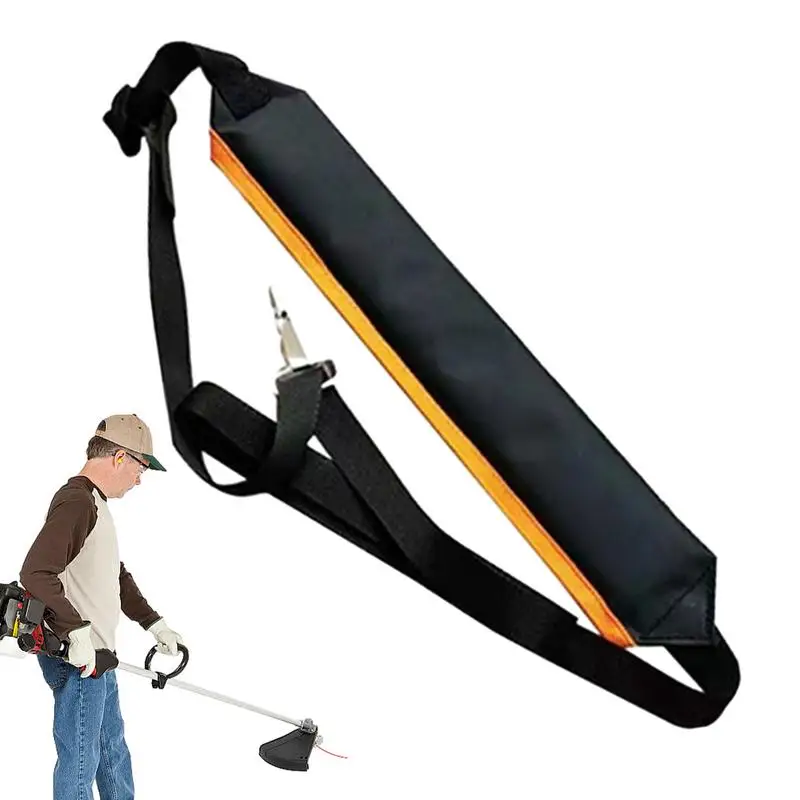 

Lawnmower Shoulder Straps Comfortable & Adjustable Strimmer Padded Belt Brush Cutter Garden Pruner Safe Shoulder Harness Strap