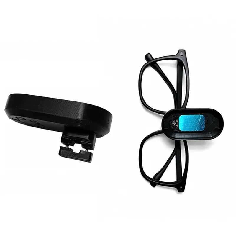 Magnetic Glasses Mount For Insta360 GO3 / GO3S Camera First-Person-View POV Shooting Bracket Four-Direction Rotating Holder