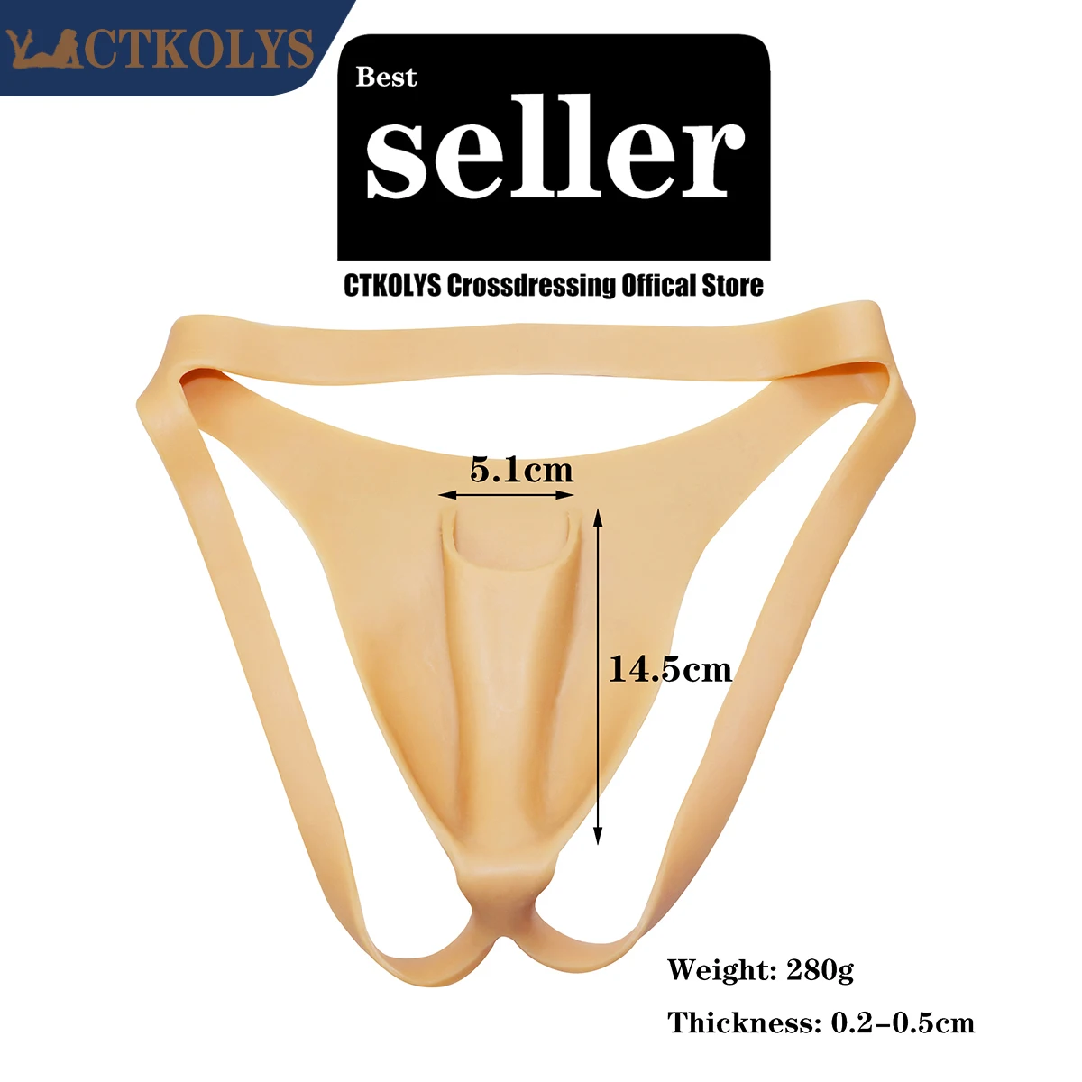 Artificial Silicone Panties Realistic Gays Pussy Pants Sexy Fake Vagina Form Crossdresser Transgender Shemale Drag Queen