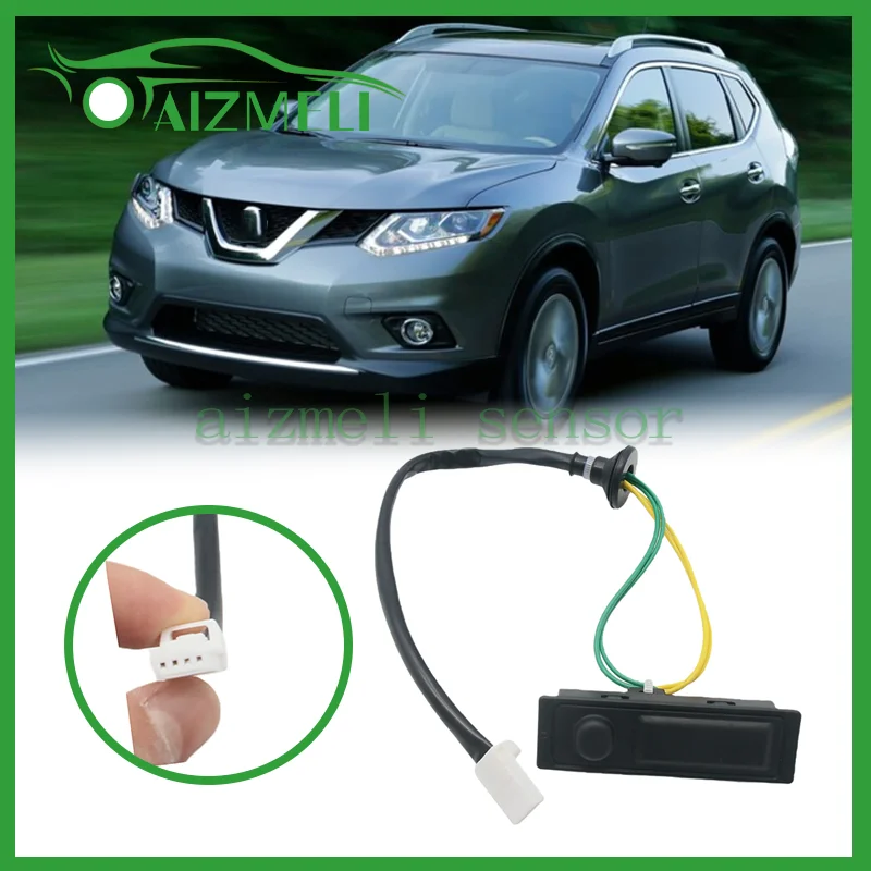 

Rear Liftgate Release Tailgate Switch Hatch Button Trunk Latch 25380-4BA1A For Nissan Rogue X-Trail T32 2014~2020 2.0L 2.5L Auto