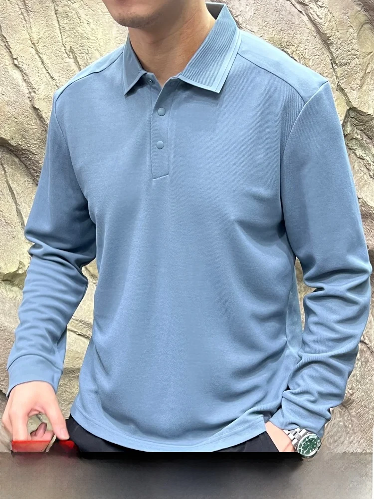 

Adstrative Busin Sle Long Sve irt Wool Silk Blend Moisture ng Commute Friendly Casual Collar Base Layer