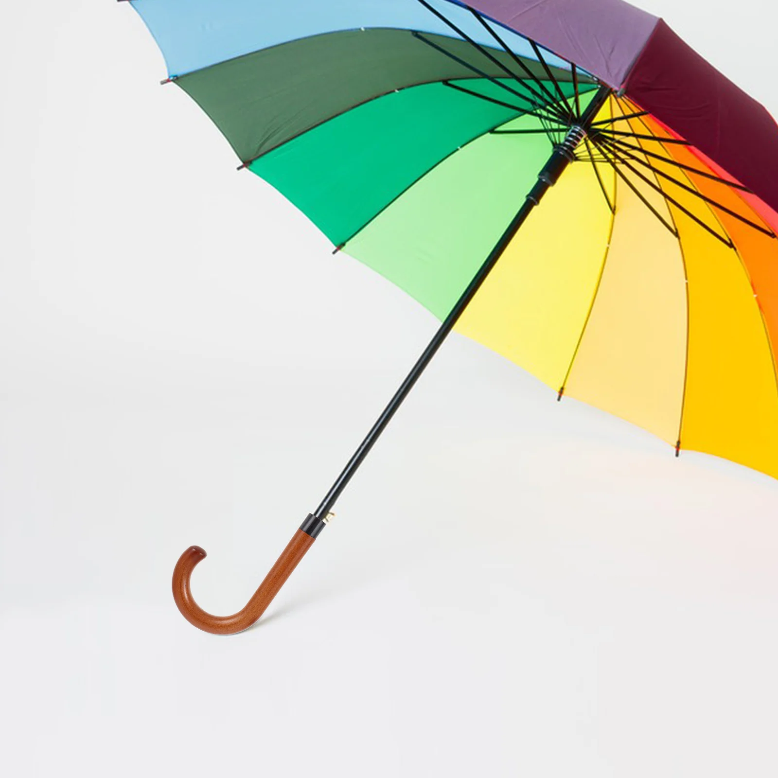 

Handle Curved Rain Uv Handles Repair Umbrella Umbrella Replacement Accessory Travel Folding Compact Handle Accessory