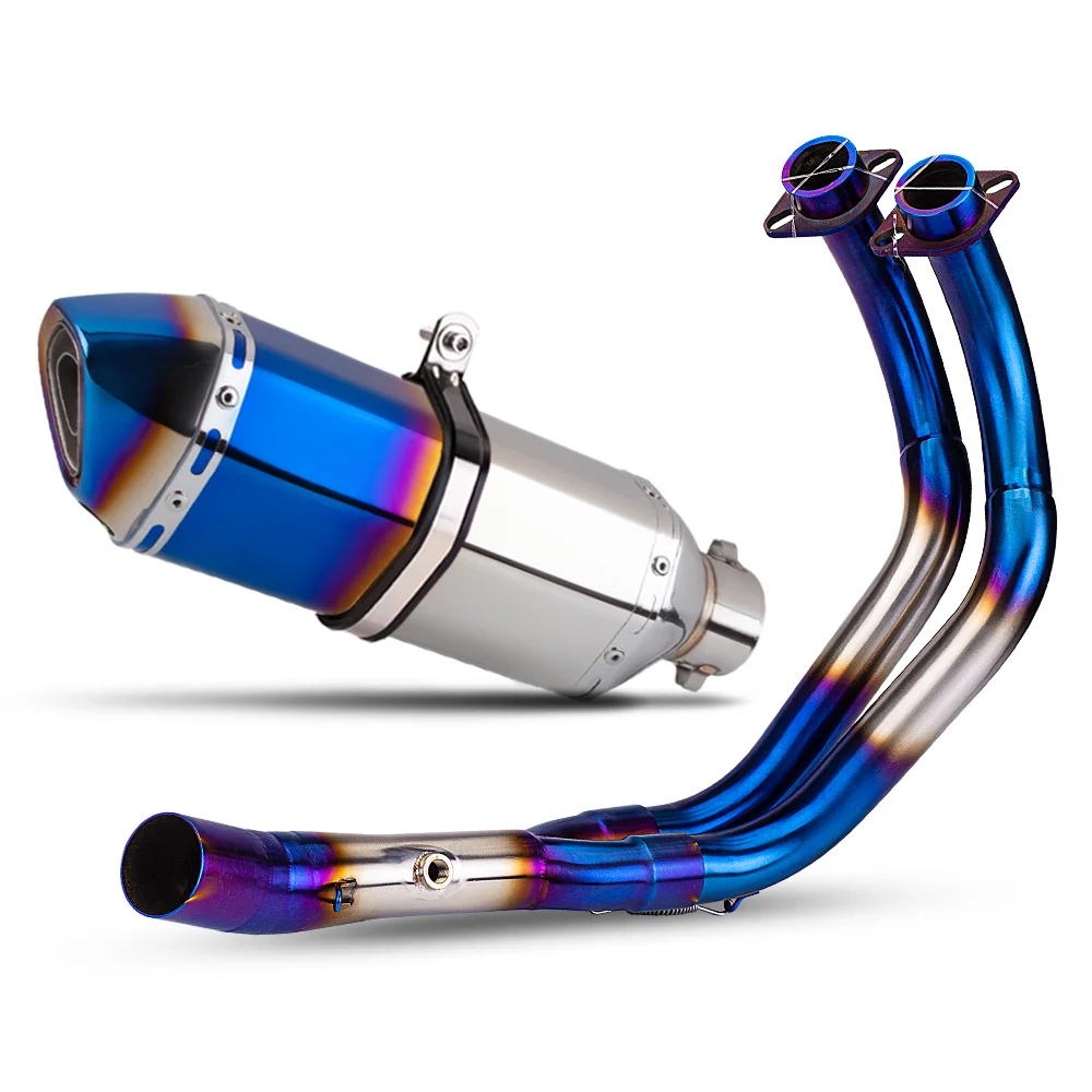 

Motorcycle Exhaust Muffler Full Exhaust System Slip On For MT07 mt-07 2014-2024 Motorcycle Muffler Exhaust Pipe