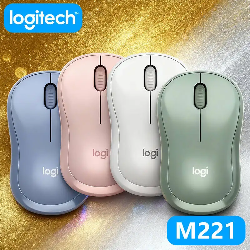 

Беспроводная мышь Logitech M221 Silent – эргономичный дизайн, радиус действия 10 м, бесшумные кнопки, идеально подходит для дома, офиса, путешествий и профессионалов