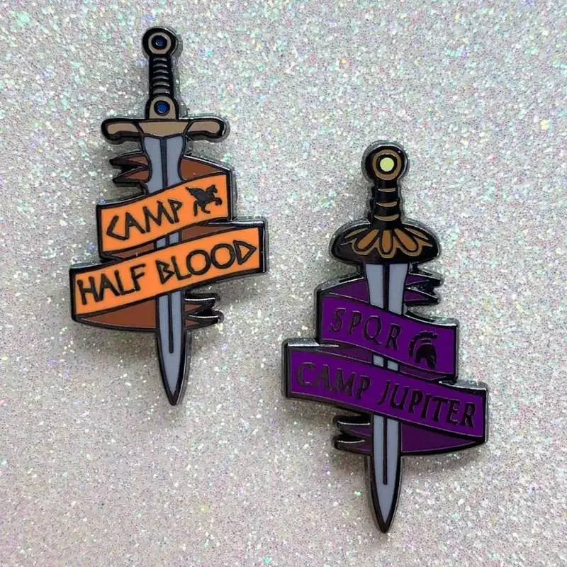 

Novelty Sword Enamel Pins Lapel Pin Badge Halloween Brooches