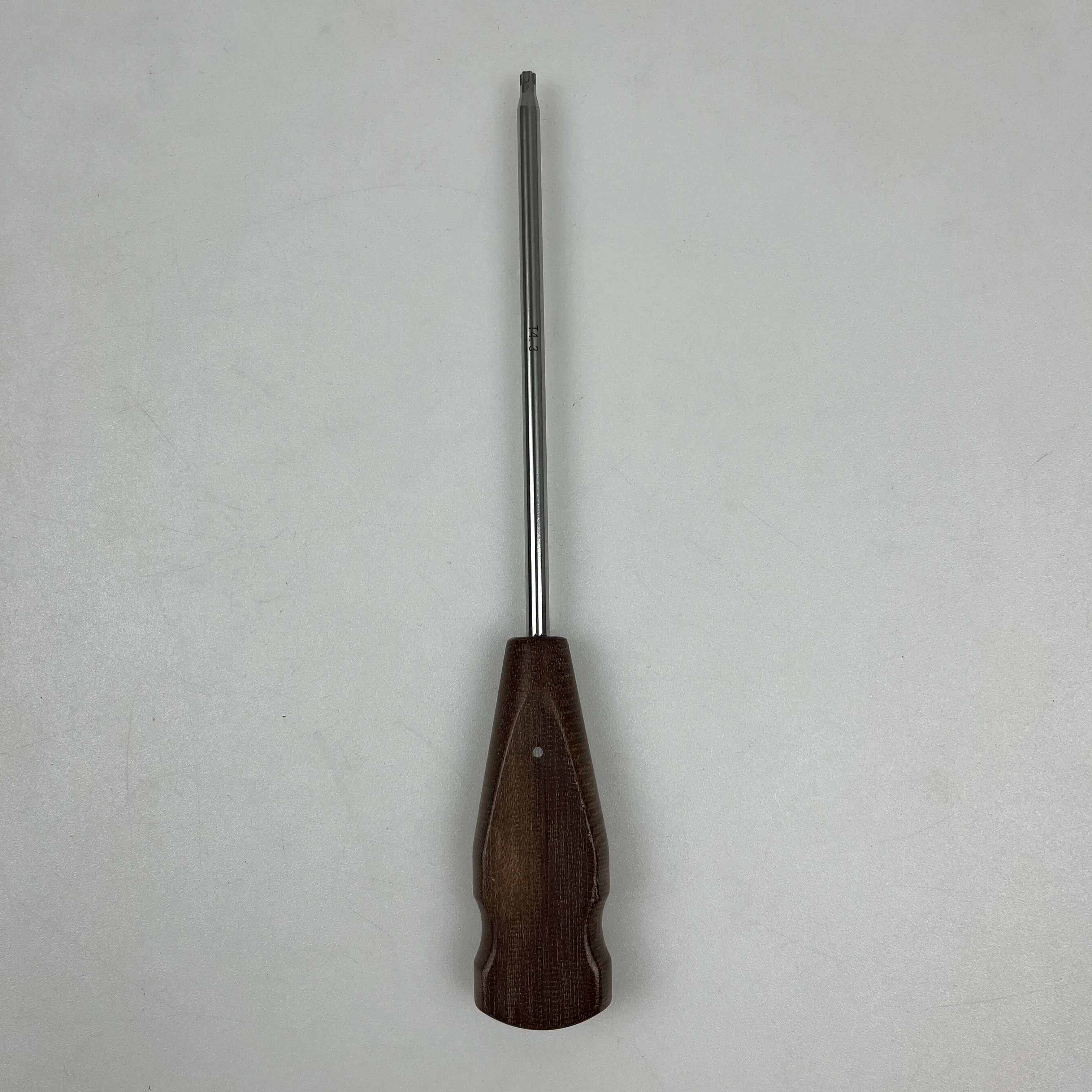 GREATLH Bone Screwdriver Orthopedic Medical Screw Driver Hex Head Wooden Handle Veterinary Orthopedics Instruments pet