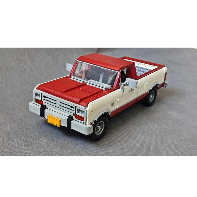 New MOC-181984RAM 1990 Supercar Assembly Stitching Building Block Model 1774 Parts Kids Birthday Building Blocks Toy Gift