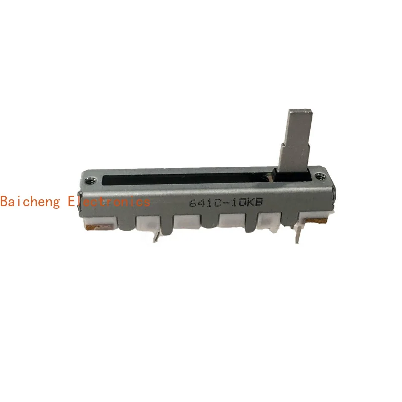 10 Uds potenciómetro de empuje RS30111A9012 interruptor deslizante 4,5 cm enlace único mango B10K 10mm