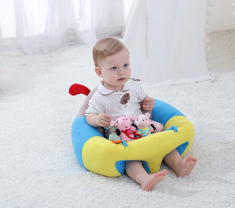 PANGDUBE Baby Sofa with Filling Baby Seats and Sofas Baby Bean Bag Furniture for Babies Room Seats for Children Cushion Sit