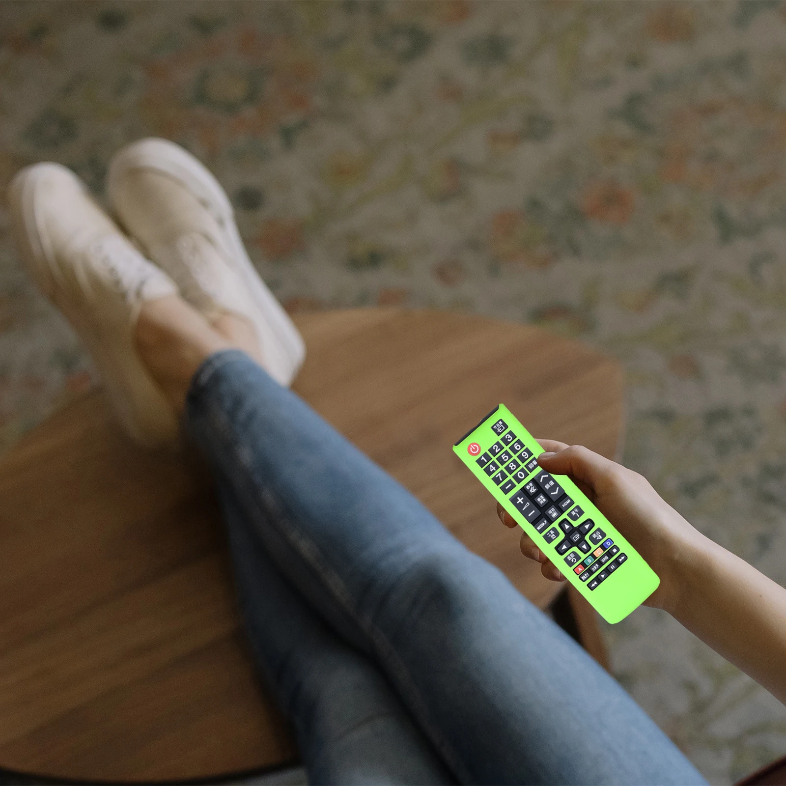 

Silicone Remote Control Cover Case Compatible with Bn59 Aa59 Protective Shockproof Bumper for Remote Controller Drop