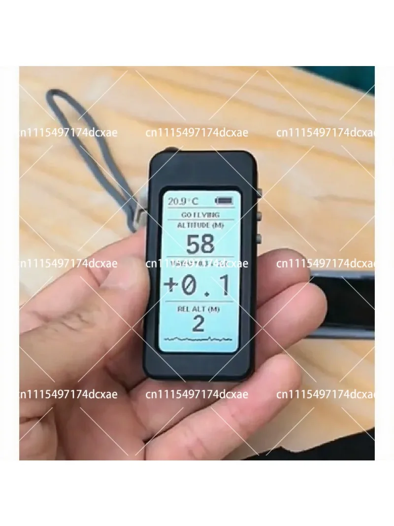 Paragliding Variometer Altimeter High Precision Portable Altitude Meter for Outdoor Flying