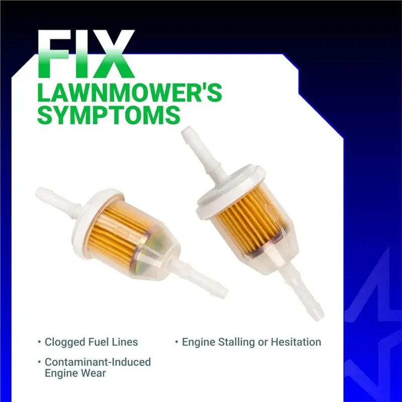 AM116304 Fuel Filter 10 Pcs- For 1/4 And 5/16 Fuel Lines- 25 050 22-S Fits For Kohler 25-050-03-S 25-050-08-S