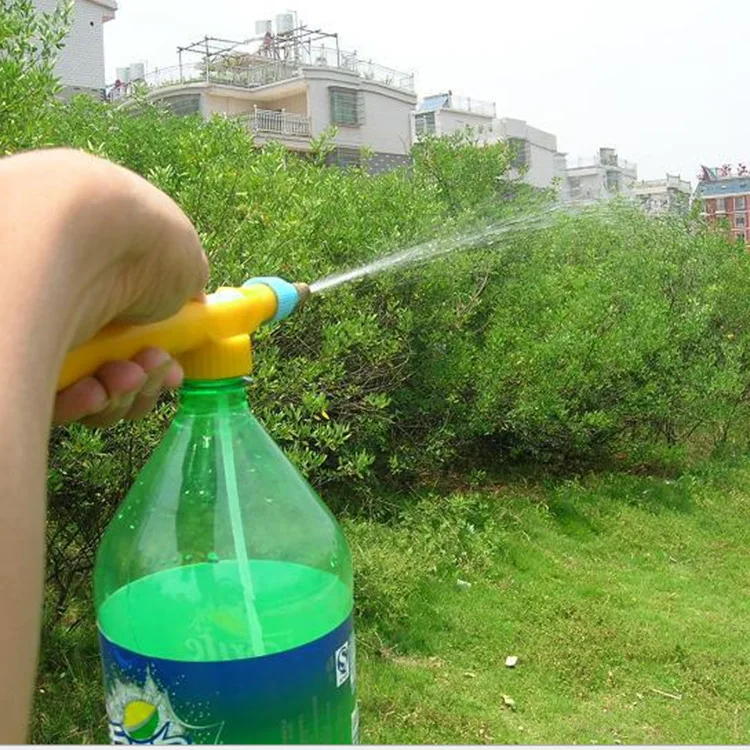 High-pressure Air Pump Hand Sprayer Manual High Pressure Air Pump Sprayer Adjustable Drink Bottle Car Wash Garden Watering Tool