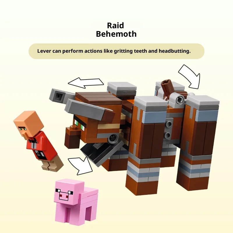 LEGO Building Blocks My World Predator Outpost e Predator Classic Building Blocks Set Giocattoli Regali per bambini