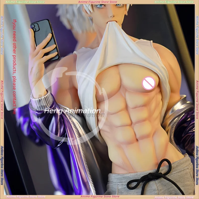 

Pre-sale Holy Light Society Fitness Man Japanese Manga Interchangeable Parts Figure Statue Gojo Satoru Sexy