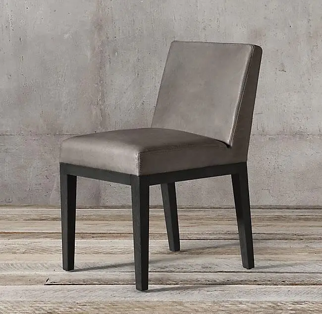 British neoclassical light luxury dining chair Nordic simple chair American RH original single furniture