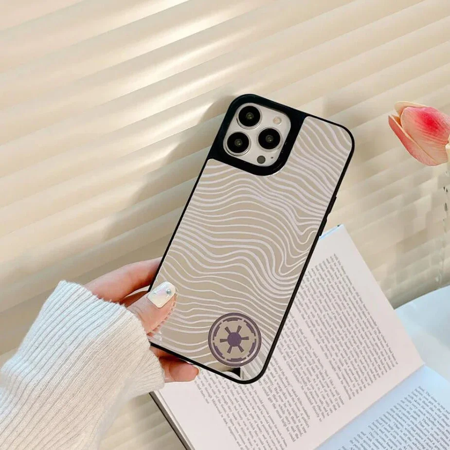 

Star Mirror Surface Phone Case Cover for IPhone 11 12 13 14 15 Pro Max Case for IPhone 15 Pro Max